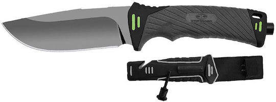 AlpinPro Bravedge Briceag Supraviețuire Negru în Toc