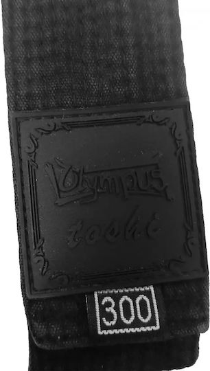 Budo Belt Olympus 100% Cotton Toshi Premium 5cm Black