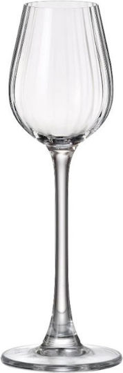 Crystal Bohemia Set of Glasses for White and Red Wine made of Crystal Stemmed 580ml 36pcs