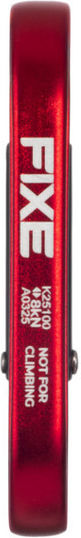 Καραμπίνερ Fixe Climbing Xot Auxiliary Carabiner Red Κόκκινο Fc-k25100_1
