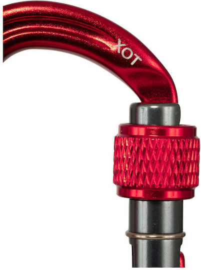 Καραμπίνερ Fixe Climbing Xot Auxiliary Carabiner Screw Red Κόκκινο Fc-k25400_1