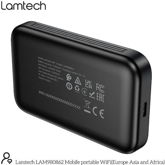 Lamtech LAM980862 Безжичен Маршрутизатор Wi‑Fi 6