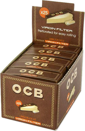 Ocb Конусен Накрайник Unbleached 60mm 25 Бройки