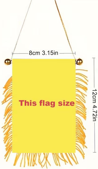 Steagul Braziliei 10.16x7.62cm