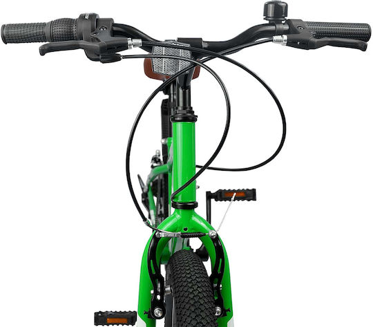 vidaXL 24" Kids Bicycle BMX Green