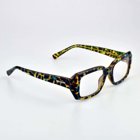 Blue Light Schutzbrille Red Raven Serie D Bernstein