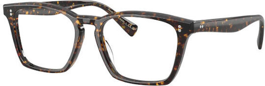 Oliver Peoples Acetate Prescription Eyeglass Frame Brown Tortoise OV5561U 174152