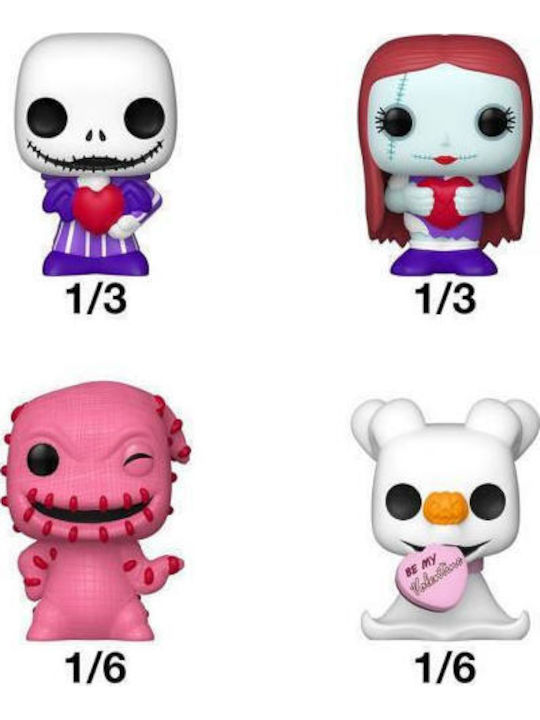 Funko Bitty Pop! Disney: Nachtmahr vor Weihnachten - Valentinstag (Blind Pack/Zufällig)