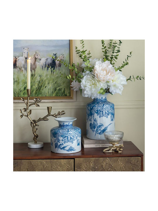 Artekko Decorative Vase Melania White 20x20x21cm
