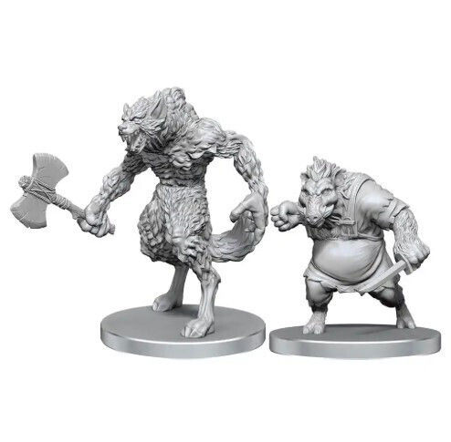 Pathfinder Deepcuts Werwolf & Werbär