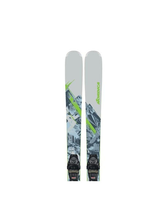 Nordica Enforcer R Ανδρικά Πέδιλα Σκι σε Γκρι Χρώμα με Δέστρες