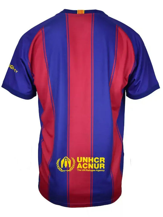 Μπλούζα Αντρική Ποδοσφαιρική F.c Barcelona 1st Home Jersey 25/26 Bc16p
