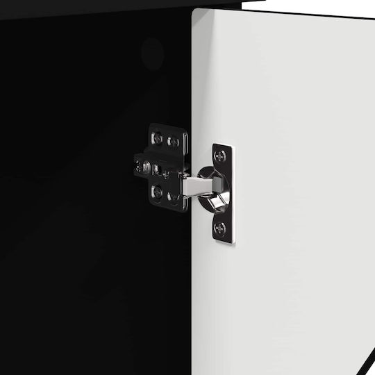 Vidaxl Σπίτι Γάτας Μαύρο 53 X 52 X 62 Εκ Επεξεργασμένο Ξύλο
