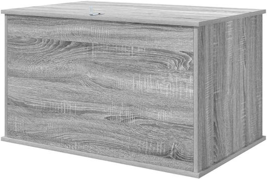 Vidaxl Cat House Gray Sonoma 85 x 55 x 50 cm Engineered Wood