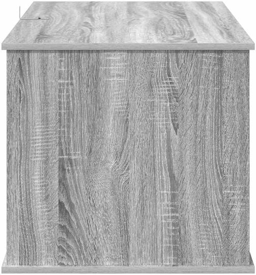 Vidaxl Cat House Gray Sonoma 85 x 55 x 50 cm Engineered Wood