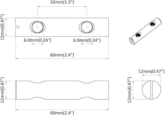 vidaXL Παξιμάδι Ασφαλείας για Βίδα M60mm 413τμχ