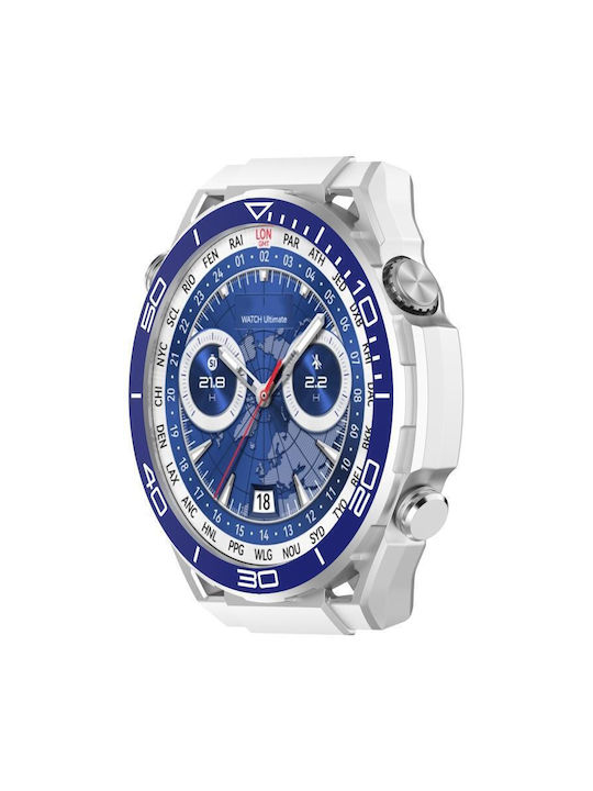 Carcasă de Plastic cu Sticlă în culoarea Argintiu pentru Huawei Watch GT 6 46mm Carcasă de Plastic cu Sticlă în culoarea Argintiu pentru Huawei Watch GT 6 46mm