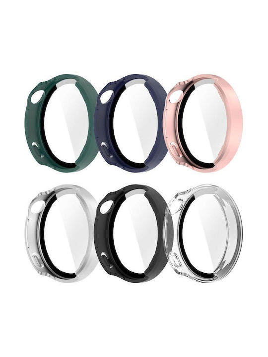 Пластмасов Калъф със Стъкло в Зелен цвят за Huawei Watch GT 6 46мм