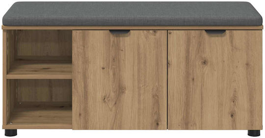Entry Furniture with Bench Artisan Oak 100x38x46cm