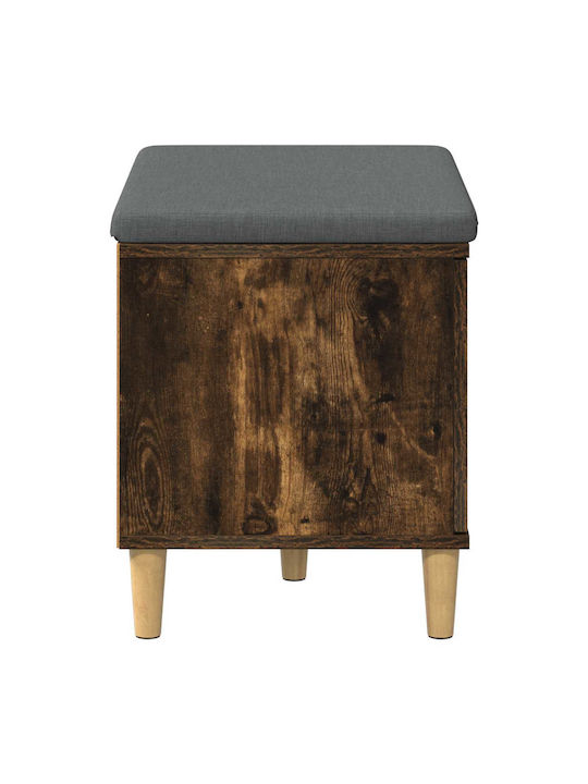 Entry Furniture with Bench Καπνιστό Δρύς 60x38x46cm
