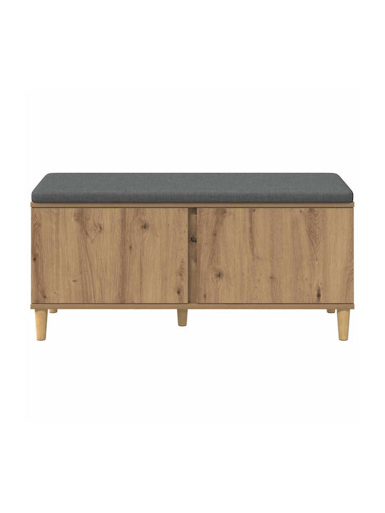 Eingangsmöbel mit Bank Artisan Oak 60x38x46cm