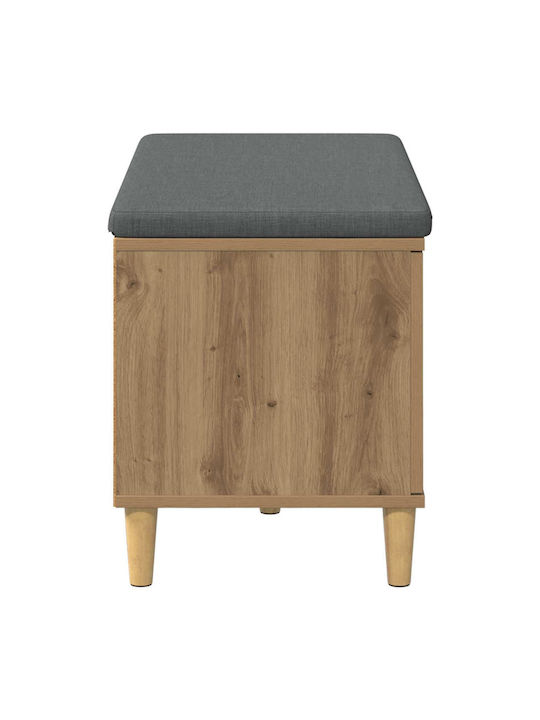 Mobilier de Intrare cu Bancă Artisan Oak 60x38x46cm