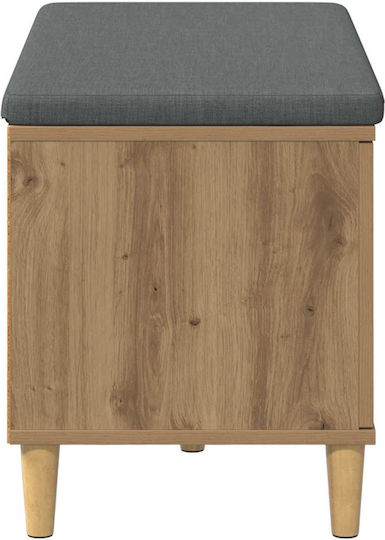 Entry Furniture with Bench Artisan Oak 60x38x46cm