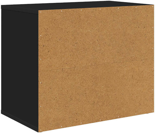Vidaxl Σπίτι Γάτας Μαύρο 51 X 30 X 42 Εκ Επεξεργασμένο Ξύλο