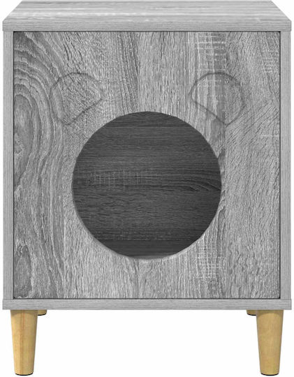 Vidaxl Cat House Gray Sonoma 42.5 x 40 x 52.5 cm