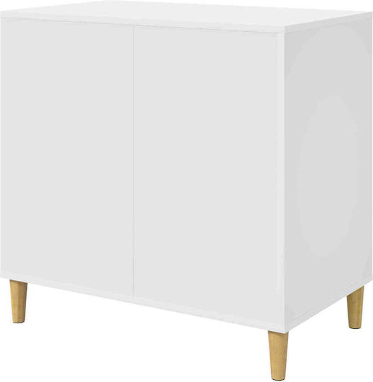 Vidaxl Cat House White 72 x 42.5 x 70 cm Engineered Wood