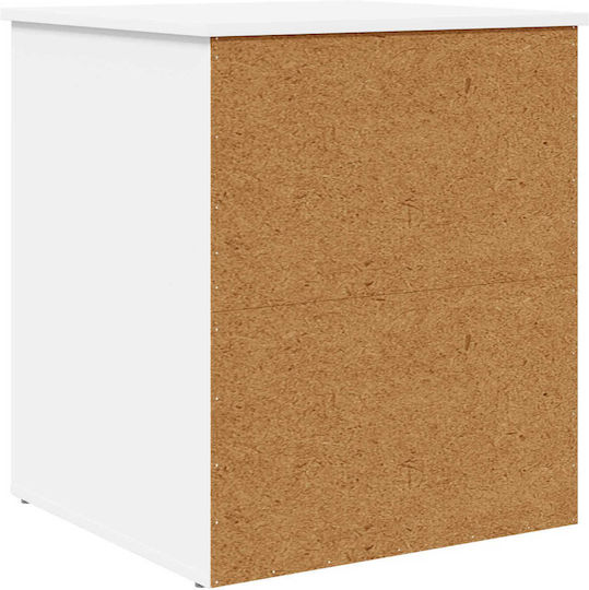 Vidaxl Cat House White 53 x 52 x 60 cm Engineered Wood
