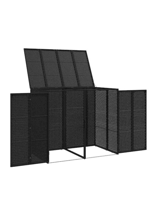 vidaXL Set Sofa Hundebett Schwarz 115x80cm. 2Stück