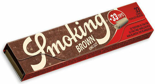 Smoking Foițe de Țigări Rulate King Size cu Hârtie de țigări 33 foi 1buc