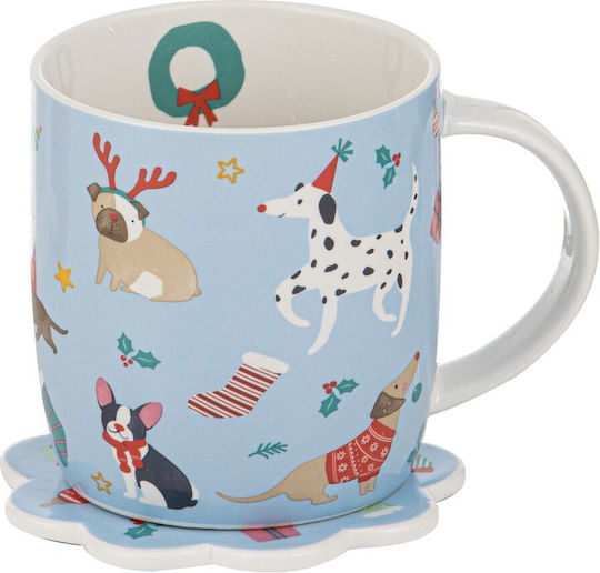 Christmas Mug Pawsome Christmas 73097 350ml Multicolour Ladelle