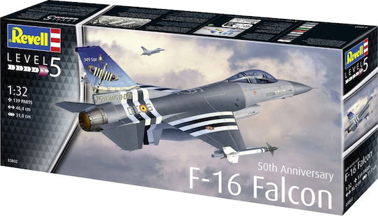 Revell 50th Anniversary F-16 Falcon Scale Φιγούρα Μοντελισμού σε Κλίμακα 1:32 45.3εκ.