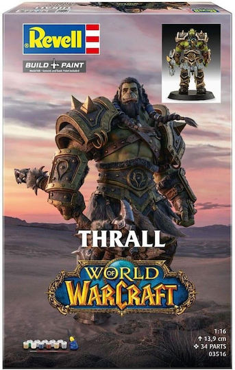 Revell World Warcraft Orc Thrall 1/16 Model Set 13cm