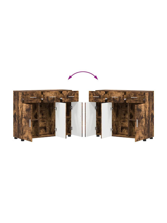 Bufet Smoked Oak 88.5x30.5x73cm
