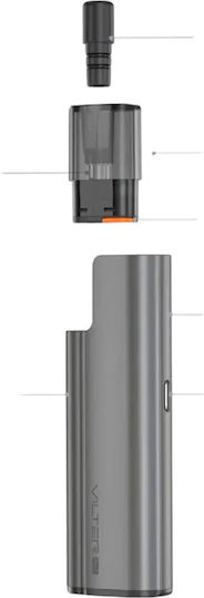Aspire Vilter Max Pod-Bausatz 2ml mit eingebauter Batterie 1800mAh Amber Glow