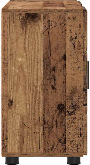 Sideboard Wooden Old Wood 88.5x30.5x55.5cm
