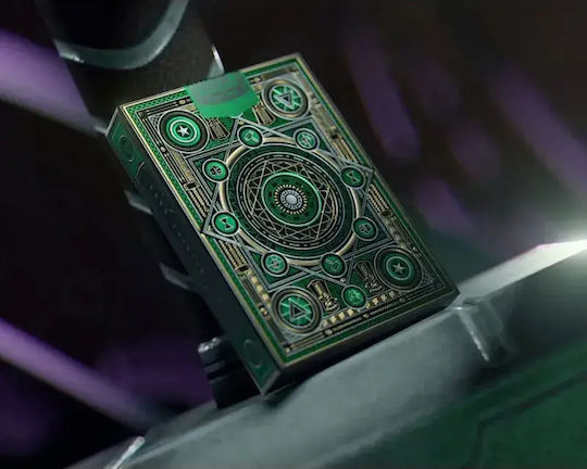 Avengers Infinity Saga Playing Cards Green Version