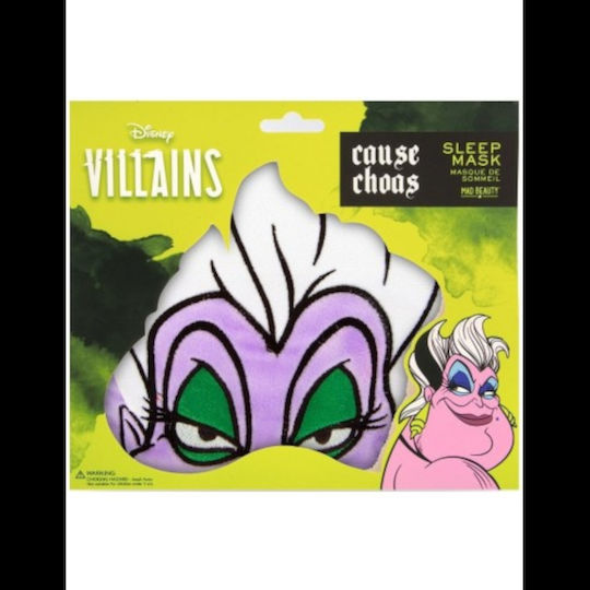 Mad Beauty Disney Villains Μάσκα Ύπνου Πολυεστερική Πολύχρωμη Ursula