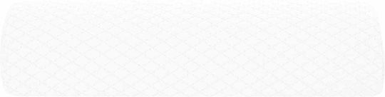 vidaXL Seat Cushion with Memory Foam 52x20x12cm White 42020196