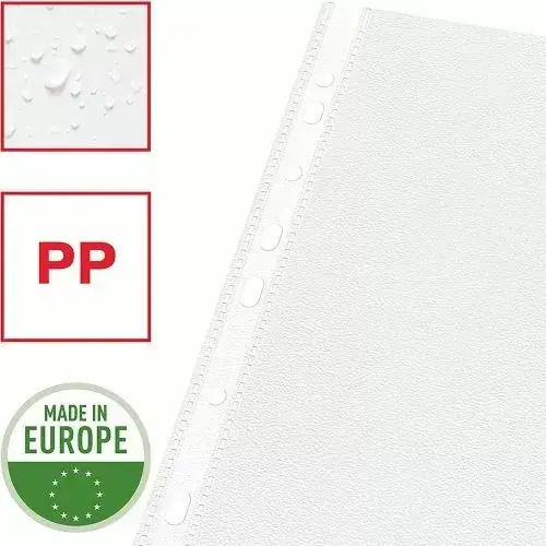 Esselte Document Pocket #220464117 Dc A4 85 Micron 100 Pcs Transparent Matte