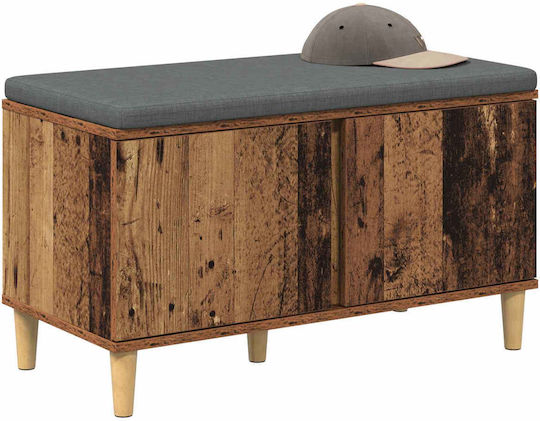 Eingangsmöbel mit Bank Old Wood 60x38x46cm