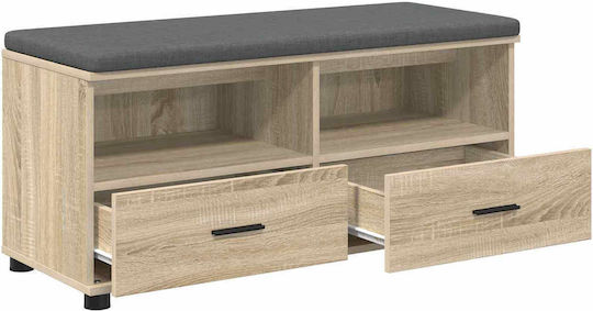 Eingangsmöbel mit Bank Sonoma Oak 100x38x46cm