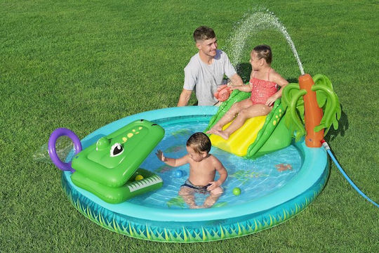 Bestway Piscină Pentru Copii Rotundă Gonflabilă 210lt 224x72cm