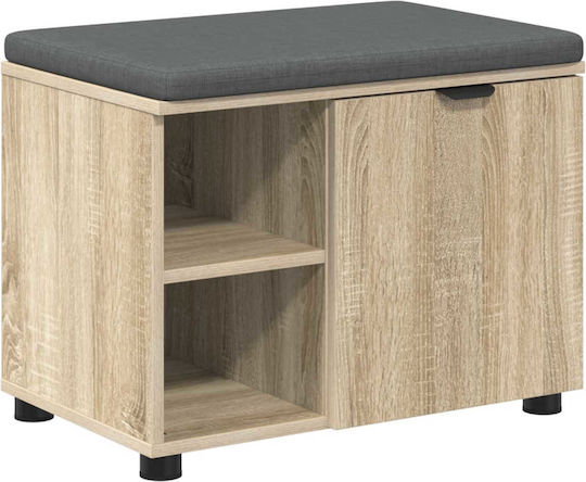 Eingangsmöbel mit Bank Sonoma Oak 60x38x46cm
