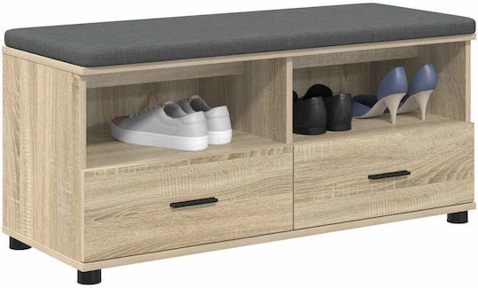 Eingangsmöbel mit Bank Sonoma Oak 100x38x46cm