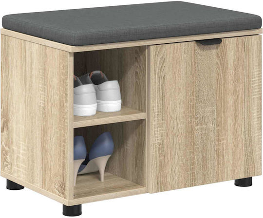 Eingangsmöbel mit Bank Sonoma Oak 60x38x46cm