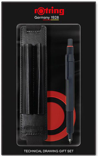 Rotring 600 Mechanical Pencil for Drawing Metallic 1pcs Silver
